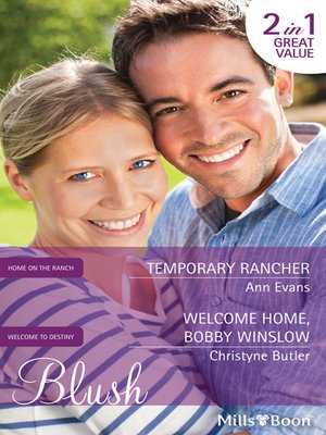 cover image of Temporary Rancher/Welcome Home, Bobby Winslow
